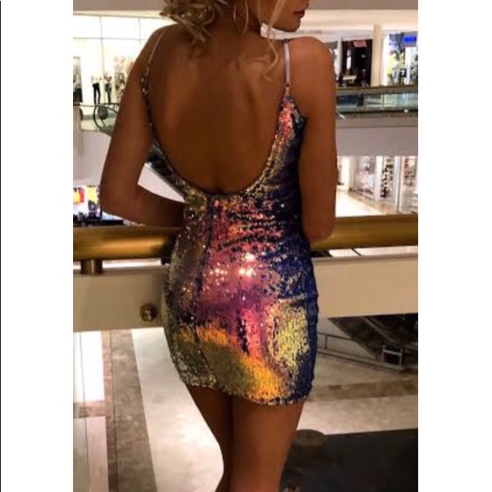 AKIRA || HOLOGRAPHIC DRESS ||